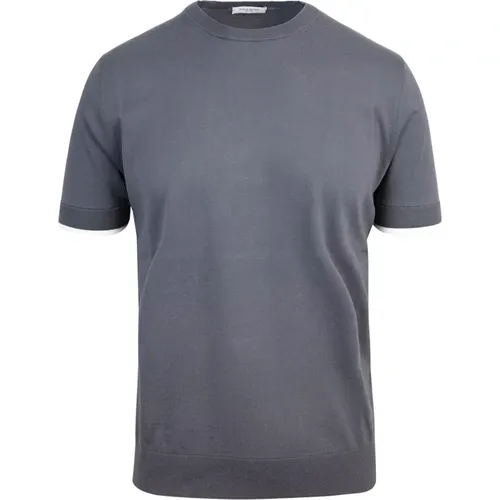 Cotton Polo Shirts Regular Fit , male, Sizes: L, XL, 2XL - Paolo Pecora - Modalova