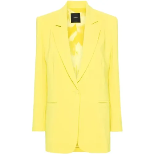 Gelbe Jacken für Frauen , Damen, Größe: XS - pinko - Modalova