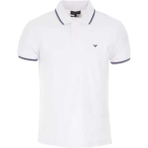 Classic Polo Shirt for Men , male, Sizes: S - Emporio Armani - Modalova