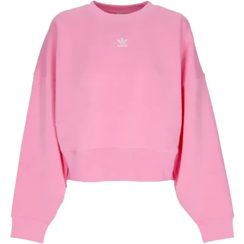 Bliss Cropped Crewneck Sweatshirt , Damen, Größe: 2XL - Adidas - Modalova