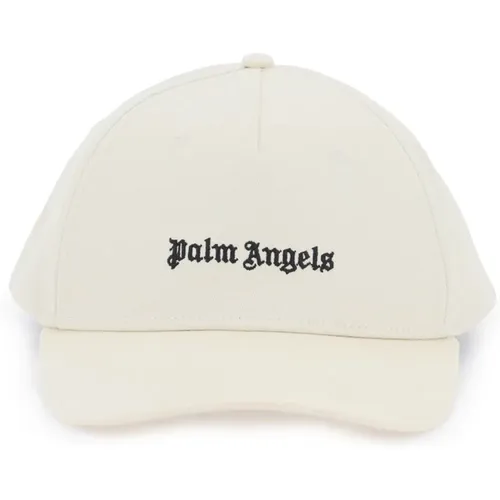 Bestickte Logo Baseball Cap - Palm Angels - Modalova