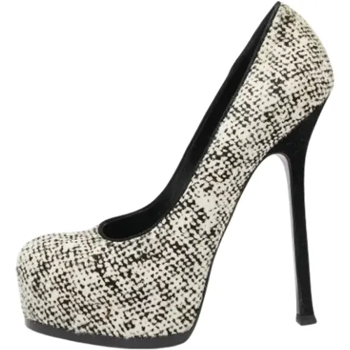 Pre-owned Stoff heels , Damen, Größe: 38 1/2 EU - Yves Saint Laurent Vintage - Modalova