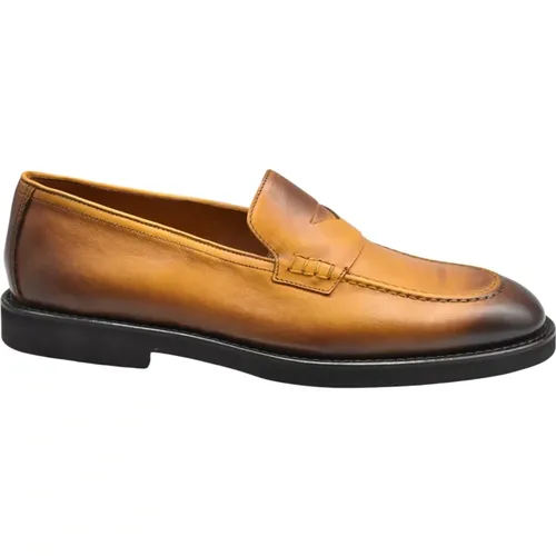 Leather Moccasin Shoes , male, Sizes: 7 UK, 6 UK, 9 UK, 10 UK, 8 UK - Doucal's - Modalova