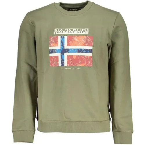 Sweatshirts , Herren, Größe: 2XL - Napapijri - Modalova