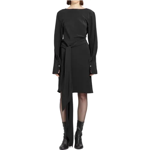 Scarf Dress with Open Back , female, Sizes: M - Helmut Lang - Modalova