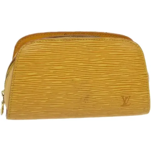 Pre-owned Leather louis-vuitton-bags , female, Sizes: ONE SIZE - Louis Vuitton Vintage - Modalova