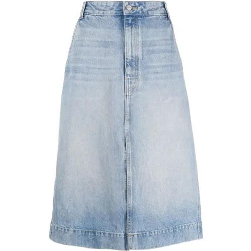 Denim Skirts , Damen, Größe: W25 - Khaite - Modalova