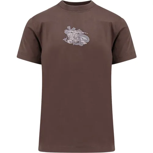 Equestrian Knight Design T-Shirt , male, Sizes: S, M - Burberry - Modalova