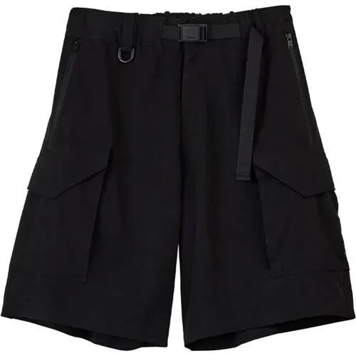 Washed Bermuda Shorts , male, Sizes: M, L - Y-3 - Modalova