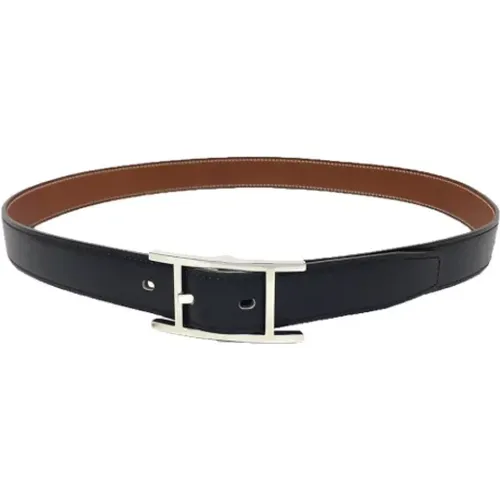 Pre-owned Leather belts , female, Sizes: ONE SIZE - Hermès Vintage - Modalova