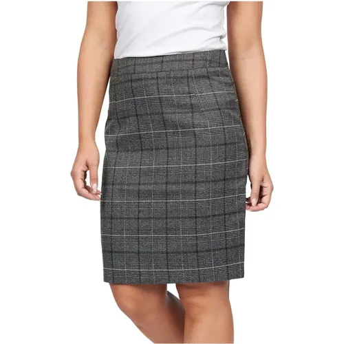 Plaid Skirt for Fall , female, Sizes: XS - 2-Biz - Modalova