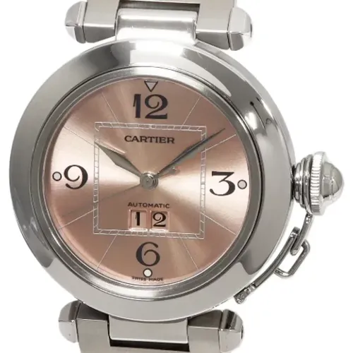 Pre-owned Metal watches , female, Sizes: ONE SIZE - Cartier Vintage - Modalova