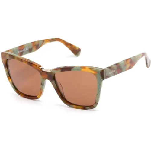 Elegant Sunglasses for Everyday Use , female, Sizes: 55 MM - Max Mara - Modalova