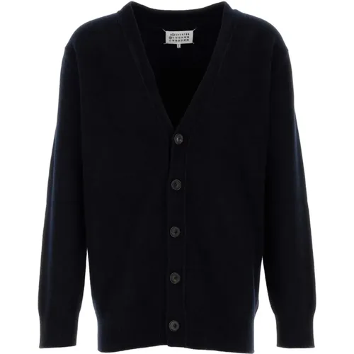 Midnight Wool Cardigan - Maison Margiela - Modalova