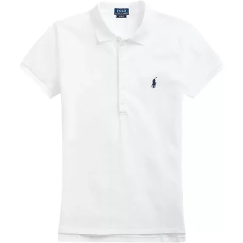 Slim-Fit Polo Shirt , Damen, Größe: XL - Polo Ralph Lauren - Modalova