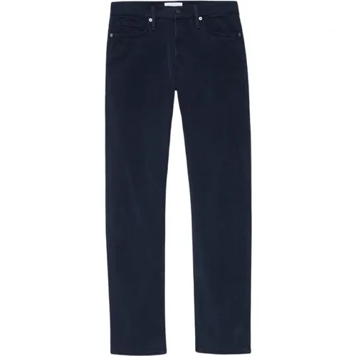 Slim Brushed Twill Jeans , male, Sizes: W34, W40, W38, W33 - Frame - Modalova