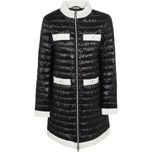 Schwarze Jacken für Frauen Ss24 , Damen, Größe: M - Herno - Modalova