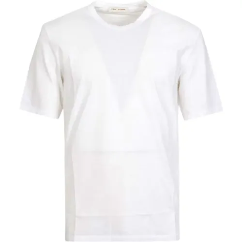T-Shirts , male, Sizes: L, S, M, XL - Tela Genova - Modalova