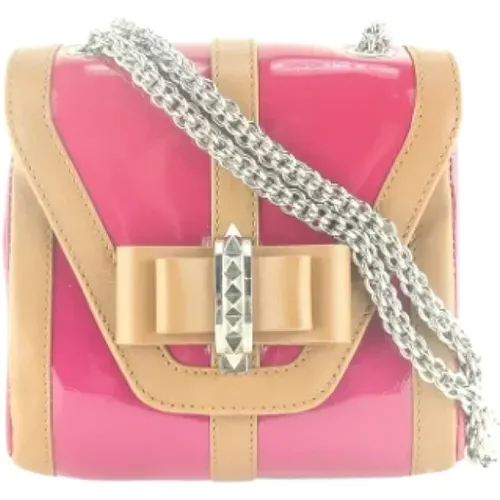 Pre-owned Canvas crossbody-bags , female, Sizes: ONE SIZE - Christian Louboutin Pre-owned - Modalova