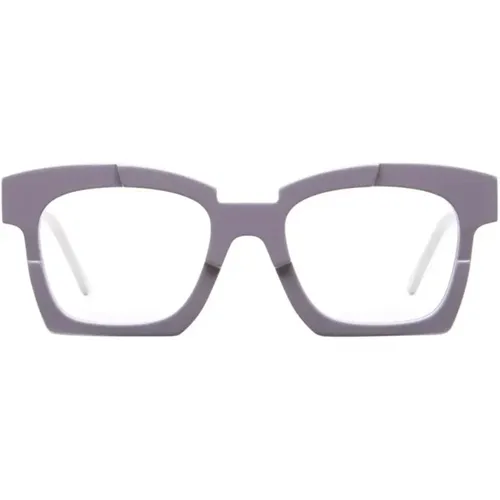 Misty Lilac Quadratische Brille - Kuboraum - Modalova