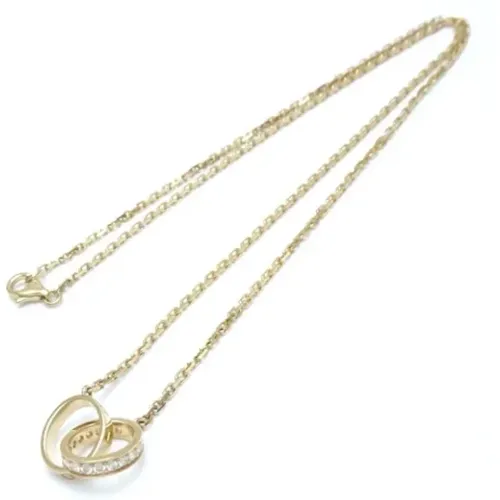 Pre-owned Gold necklaces , female, Sizes: ONE SIZE - Cartier Vintage - Modalova