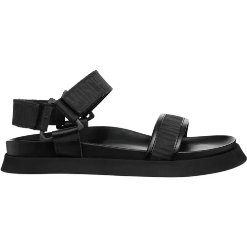 Sandals , male, Sizes: 7 UK - Moschino - Modalova