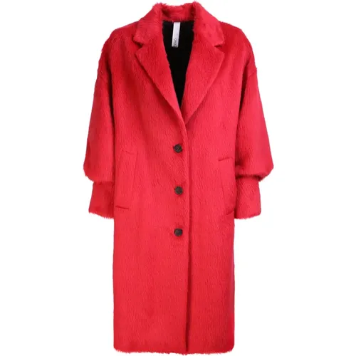Santa Caterina coat by HevÃ². The brand evokes the history of Italian fashion with original and contemporary touches , Damen, Größe: L - Hevo - Modalova