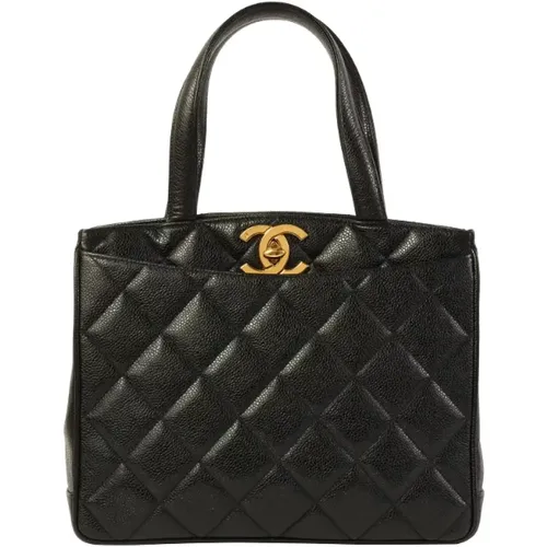 Pre-owned Leather chanel-bags , female, Sizes: ONE SIZE - Chanel Vintage - Modalova