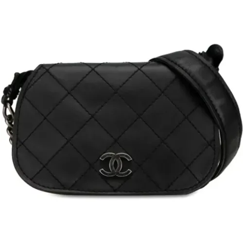 Pre-owned Leather shoulder-bags , female, Sizes: ONE SIZE - Chanel Vintage - Modalova