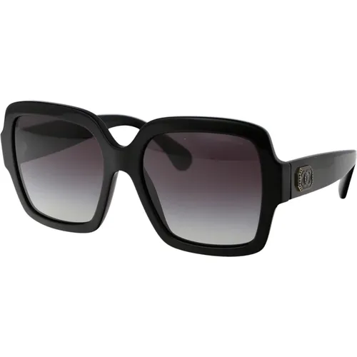 Stylish Sunglasses with Model 0Ch5479 , female, Sizes: 56 MM - Chanel - Modalova