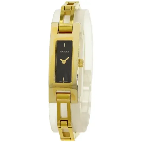 Pre-owned Metal watches , female, Sizes: ONE SIZE - Gucci Vintage - Modalova