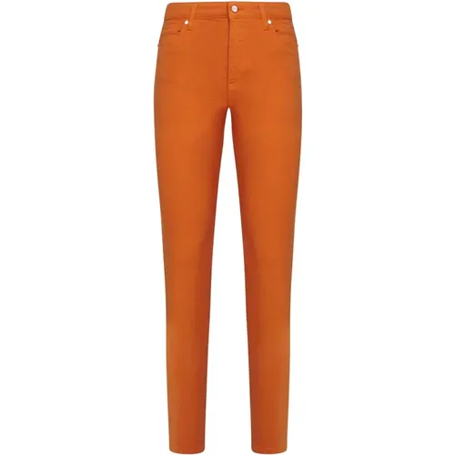 Orange Slim-fit Denim Jeans Kiton - Kiton - Modalova