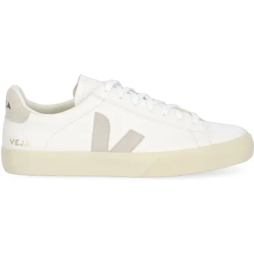 Leather Sneakers Round Toe Logo , female, Sizes: 7 UK, 6 UK, 3 UK, 5 UK, 4 UK - Veja - Modalova