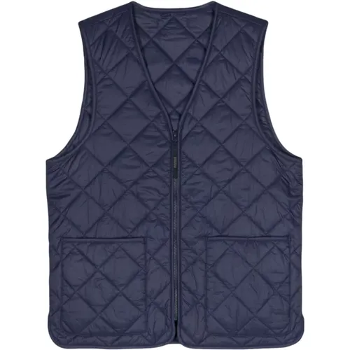 Padded V-Neck Sleeveless Sweater , male, Sizes: 2XS - Baracuta - Modalova