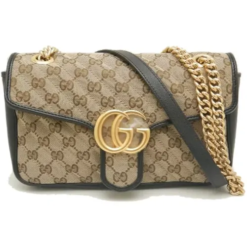 Pre-owned Canvas gucci-bags , female, Sizes: ONE SIZE - Gucci Vintage - Modalova