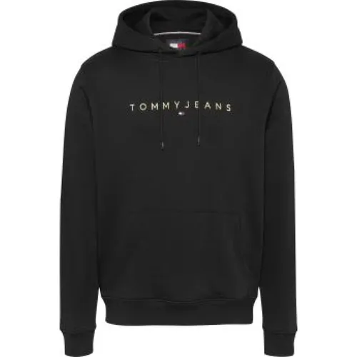 Sweater with Sliding Closure , male, Sizes: L, XL, S, M, XS - Tommy Jeans - Modalova