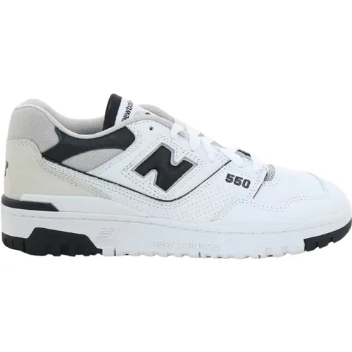 Schwarze Herrensneaker Bb550 , Herren, Größe: 41 1/2 EU - New Balance - Modalova