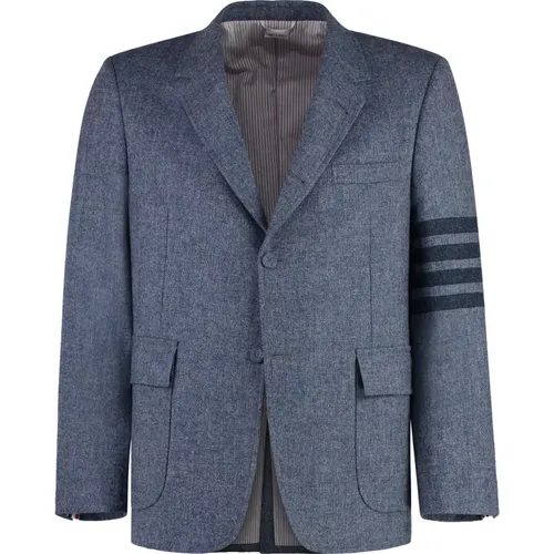 Gestreifter Wollblazer Thom Browne - Thom Browne - Modalova