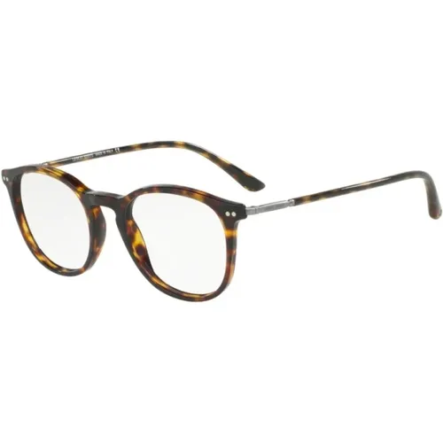 Ar7125 Dark Havana Brille , Herren, Größe: 50 MM - Giorgio Armani - Modalova