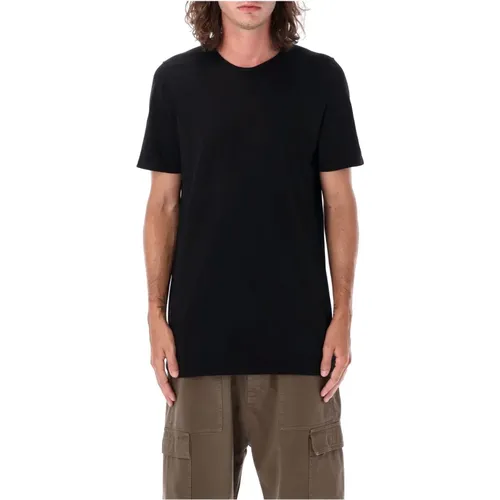 Schwarzes Level T-Shirt , Herren, Größe: L - Rick Owens - Modalova