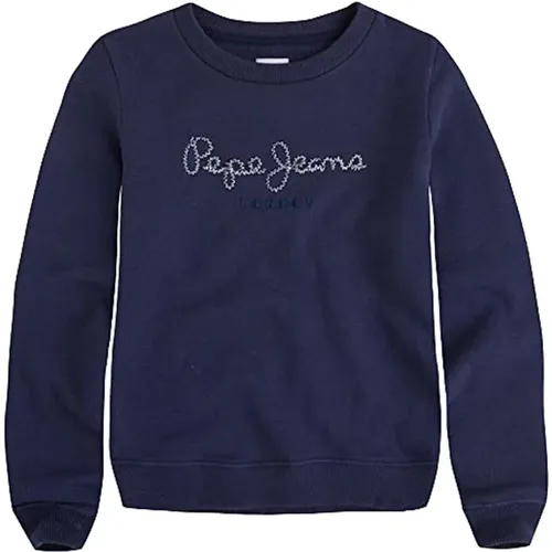 Blaue Alana Sweatshirt für Mädchen - Pepe Jeans - Modalova