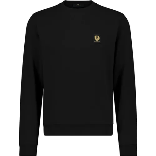 Logo Sweatshirt Casual Style , Herren, Größe: L - Belstaff - Modalova