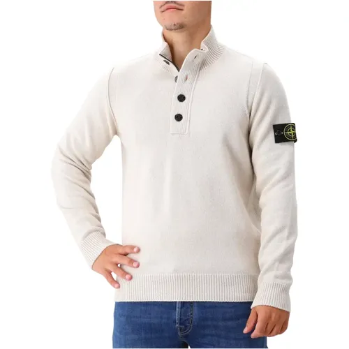 Halb Zipp Strickpullover - Stone Island - Modalova