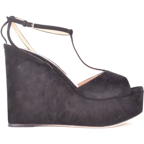 Elevate Your Summer Style with Wedge Sandals , female, Sizes: 7 UK - Sergio Rossi - Modalova