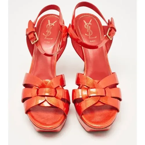 Pre-owned Leder sandals - Yves Saint Laurent Vintage - Modalova