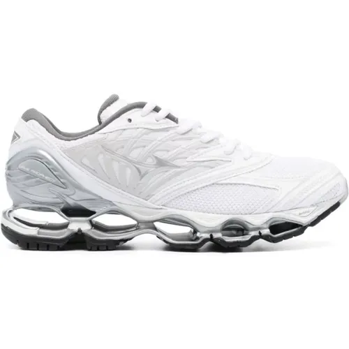 Wave Prophecy LS Running Shoes , male, Sizes: 4 1/2 UK, 10 1/2 UK, 7 UK, 5 UK, 8 UK, 7 1/2 UK, 6 1/2 UK, 8 1/2 UK - Mizuno - Modalova