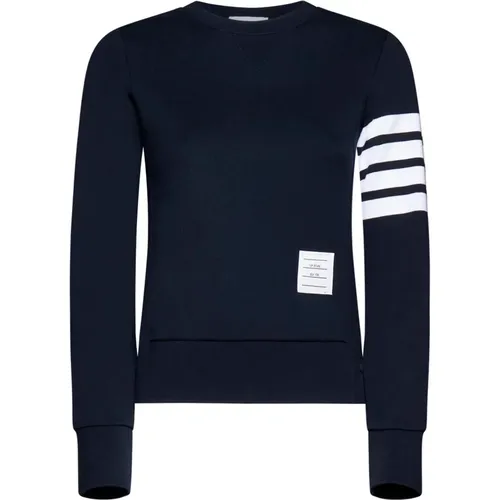 Bar Loopback Sweater , female, Sizes: 2XS - Thom Browne - Modalova