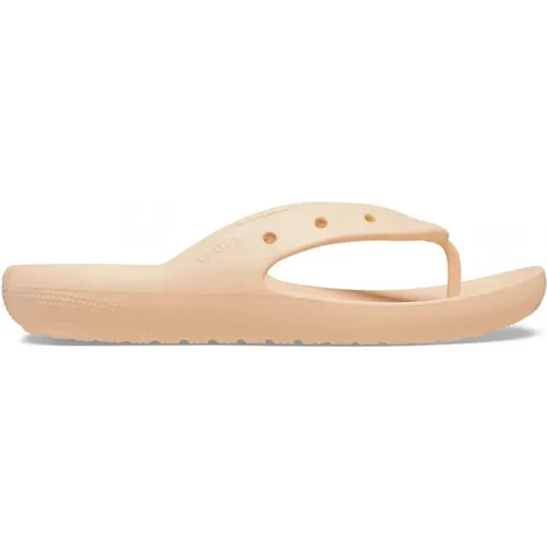 Klassische Flip-Flops , Damen, Größe: 37 EU - Crocs - Modalova