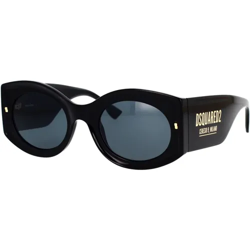 Innovative Sonnenbrille mit Unverwechselbaren Details - Dsquared2 - Modalova