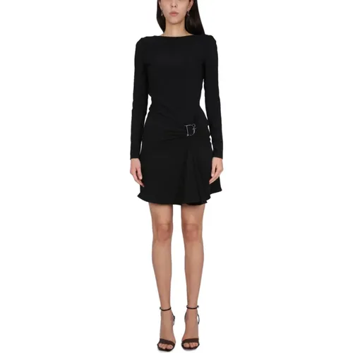 Chic Statement Dress with Back Zipper , female, Sizes: XS, S - Dsquared2 - Modalova